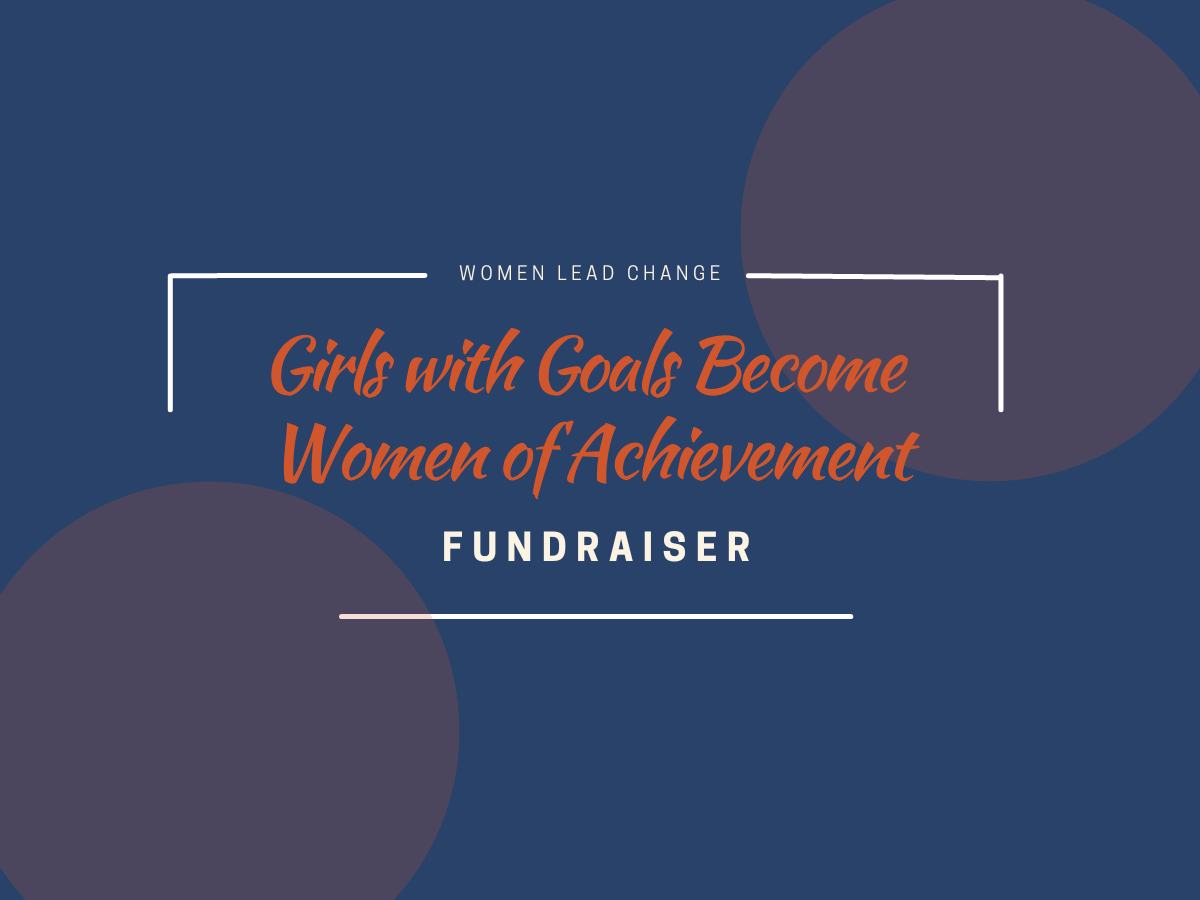 Girls with Goals Goals Become Women of Achievement Graphic