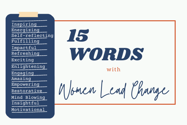 15 Words with Women Lead Change